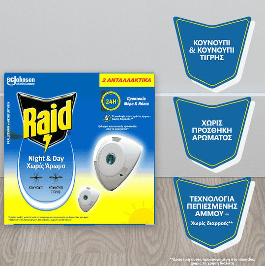 Raid Night & Day για Κουνούπια