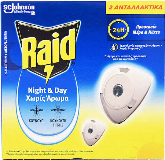 Raid Night & Day για Κουνούπια