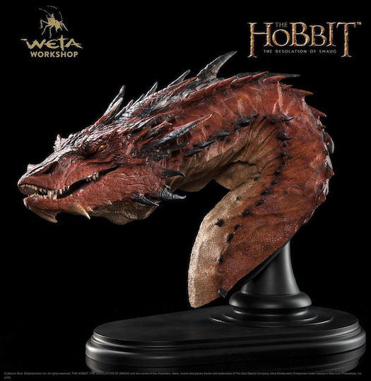 Hobbit Pustiirea lui Smaug Bust Smaug 36 Cm