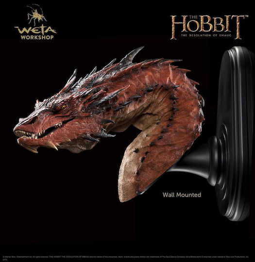 Hobbit Pustiirea lui Smaug Bust Smaug 36 Cm
