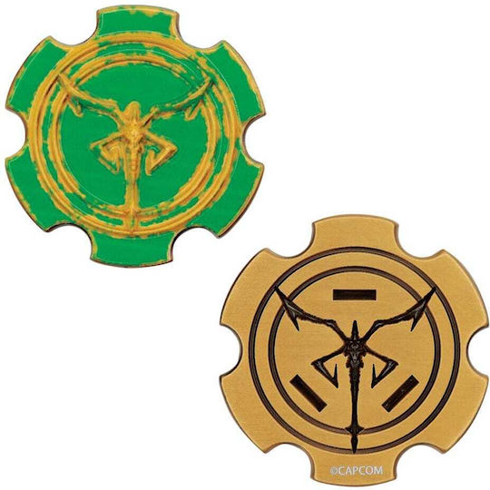 Resident Evil 4 Replica Church Puzzle Medallion Set