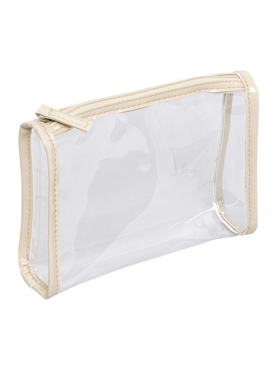 Νεσεσέρ Καλλυντικών Σετ 3τμχ F-v Mellia 213604 Beige
