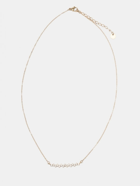 Halskette Strass 4966409-Gold