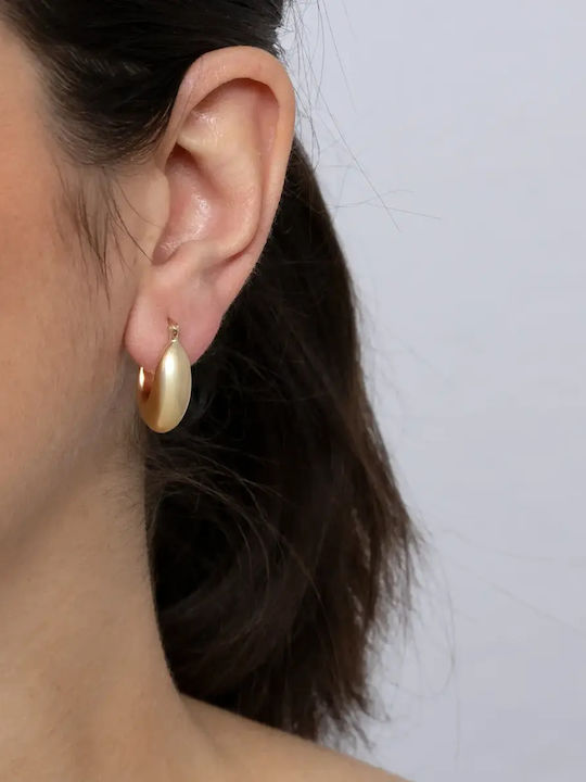 Обици Халки от Злато 9К