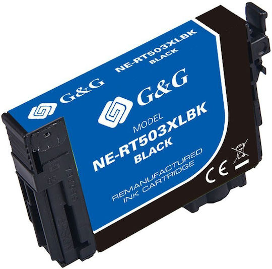 G&G Compatible Inkjet Printer Ink Epson Epson 503xl 550 Pages 13.2ml Black 1 Piece