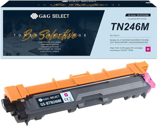 G&G Kompatibler Toner Für Laser Drucker Brother Brother Tn-246m Magenta