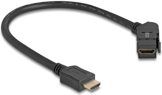 DeLock Keystone Конвертор HDMI женски към HDMI женски