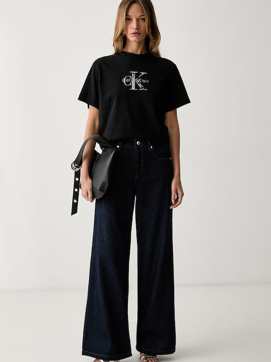 Γυναικείο T-shirt Μαύρο