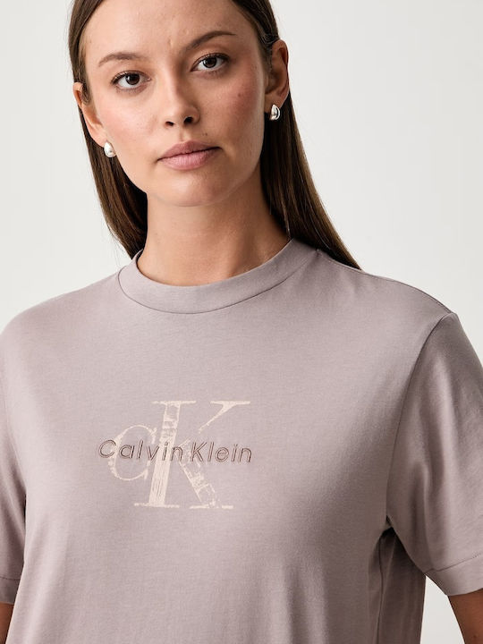 Damen T-Shirt Lila