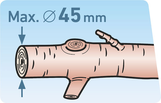 Anvil Pruning Shears Extol Premium 8873311 Hcs 730mm