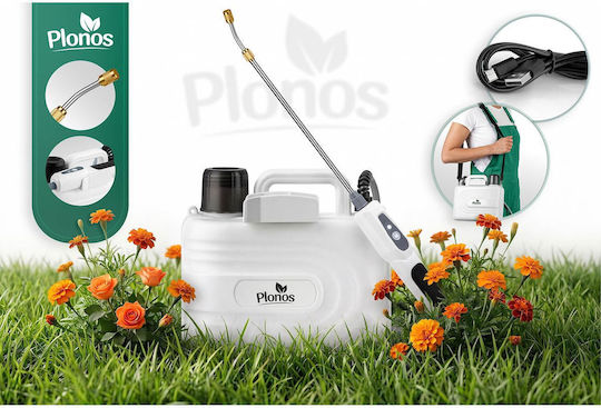 Plonos Drucksprüher mit 12V Batteriespannung und 5l Gewicht in Grau