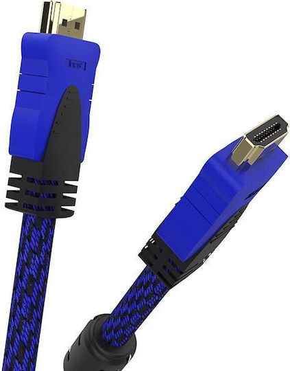 Inca HDMI 1.4 HDMI Кабел HDMI Мъжки - HDMI Мъжки 5м Черен