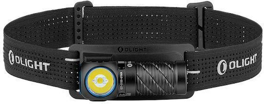 Olight Επαναφορτιζόμενος Φακός Κεφαλής LED IPX8 με Μέγιστη Φωτεινότητα 1250lm Perun 3 Mini