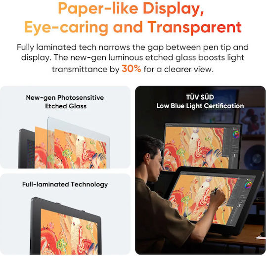 XP-Pen Artist Pen Display with 4K 27" Screen