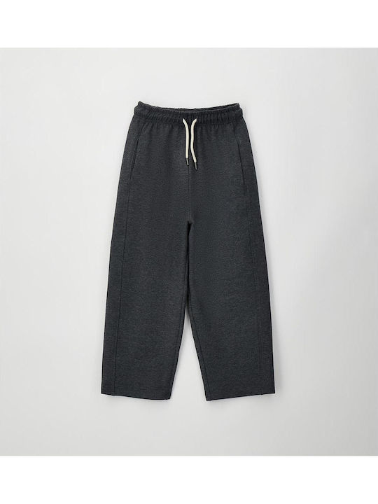 Pantaloni De Trening Pentru Copii Cu Jachetă Cu Bluză Gri Închis