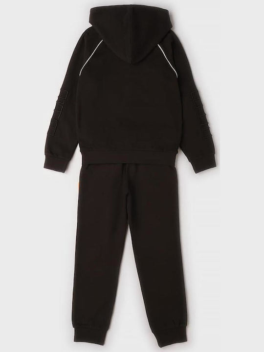 Kinder Trainingsanzug Set Mit Jacke Schwarz