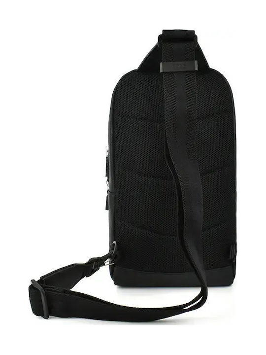 Men's Black Sling Bag