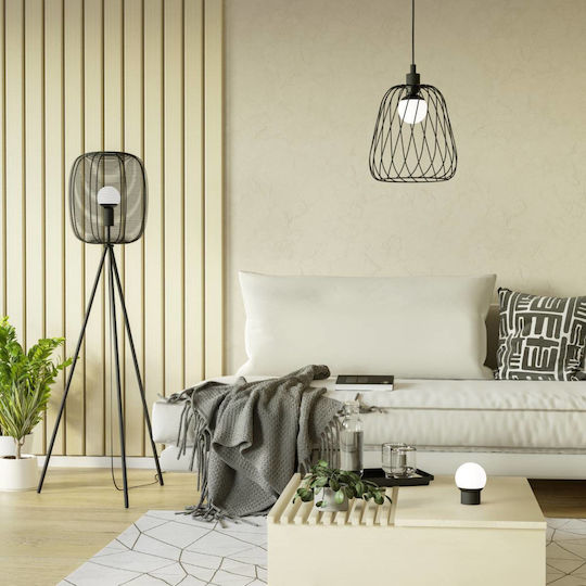 Eglo LED Θερμό Λευκό Σποτ σε Μαύρο Χρώμα