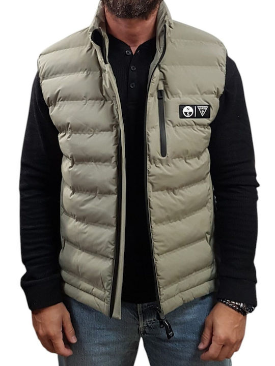 Guess Μπουφάν Olive Green