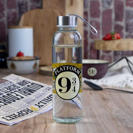 Harry Potter Стъклено Детско Бутилка За Вода Harry Potter Многоцветно 500ml