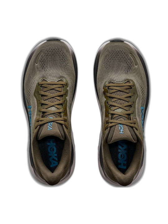 Clifton 11 Men's Sport Shoes Running Antique Olive / River Rock Grey