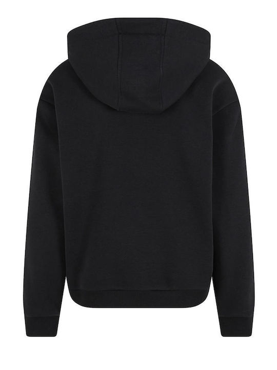 Ballin Bold Fluffy Hoody Black
