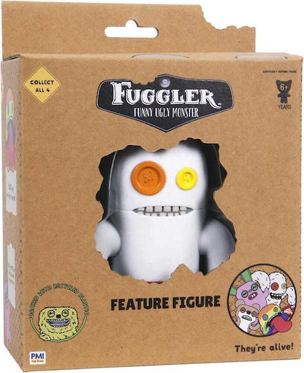 Fuggler Фигурка с прозорец Кутия Sasquoosh Бяла