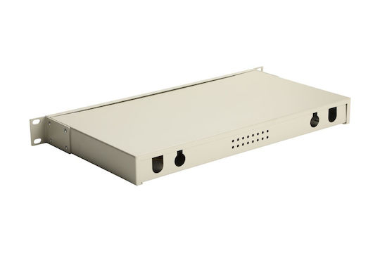 Equip Lwl-Spleißkasten 24-Port Sc-Duplex Om3 1u Voll Grau