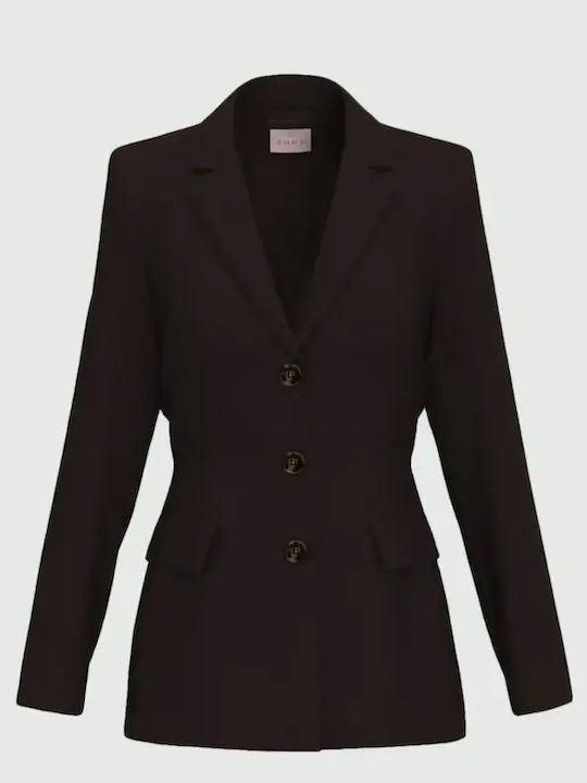 Women's Dark Brown Suit in Regular Fit
