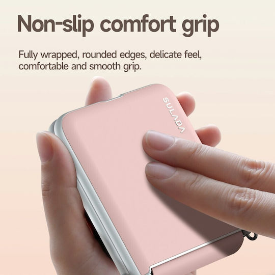 Sulada Robuste Handyhülle Nackenriemen Weiß Samsung Galaxy Z Flip8 5g