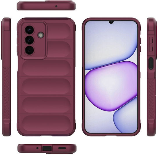 Magic Shield Handyhülle Silikon Weinrot Samsung Galaxy A27 5G