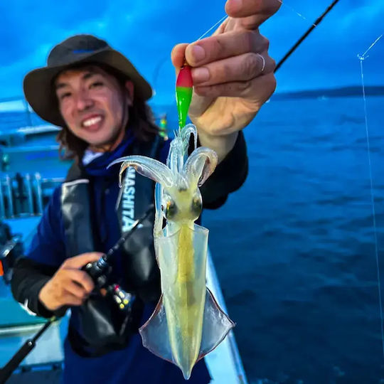 Yamashita Squish 7-2 Squid Jig Fluorescent 7cm 004