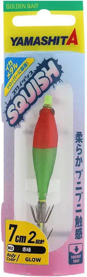 Yamashita Squish 7-2 Squid Jig Fluorescent 7cm 004