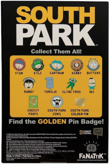 South Park Mystery Pin Badges Display 12