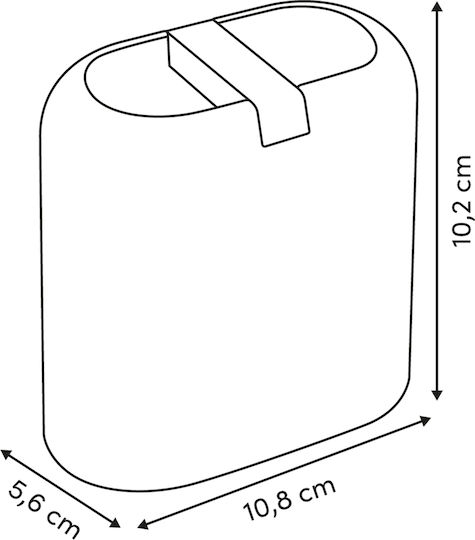 5Five Argileo Ποτηροθήκη από Ρητίνη Εκρού 3560231302351