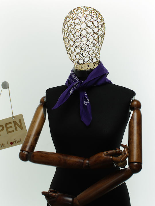 ButicCochet Women's Purple Shawl
