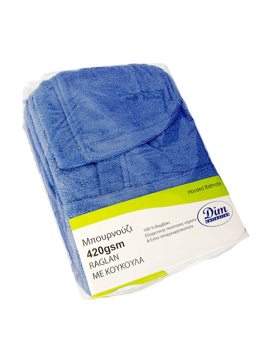 Dimcol 3010 Bademantel Blau 420g/m²