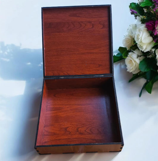 Strawberry 3D Memory Box Made of Wood