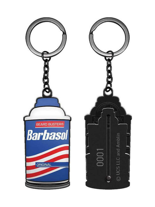 Jurassic Park Keychain Sliding Barbasol Can