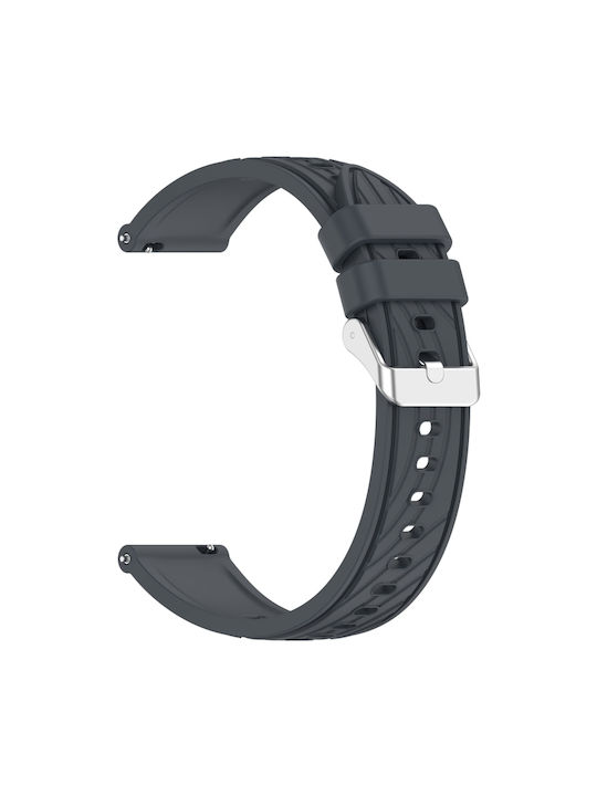 Curea din silicon gri (Amazfit GTS 4 Mini) Curea din silicon gri (Amazfit GTS 4 Mini)