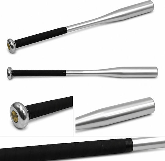 Set de două bâte de baseball Depox din aluminiu 63 cm/80 cm argintiu negru