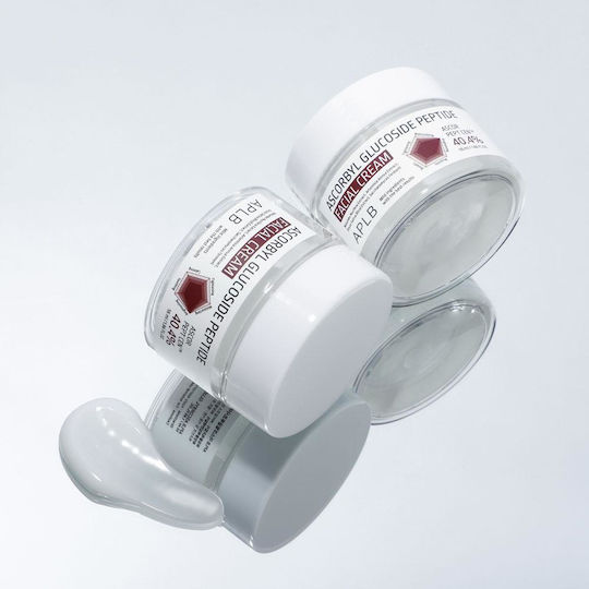 APLB Ascorbyl Glucoside Peptide Face Cream for Moisturizing and Brightening with Hyaluronic Acid and Vitamin C 55ml