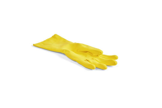 Spontex Latex Cleaning Gloves Large Yellow