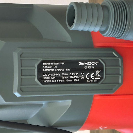 GeHock Pompă de ape reziduale / canalizare 0.75hp QSP0550