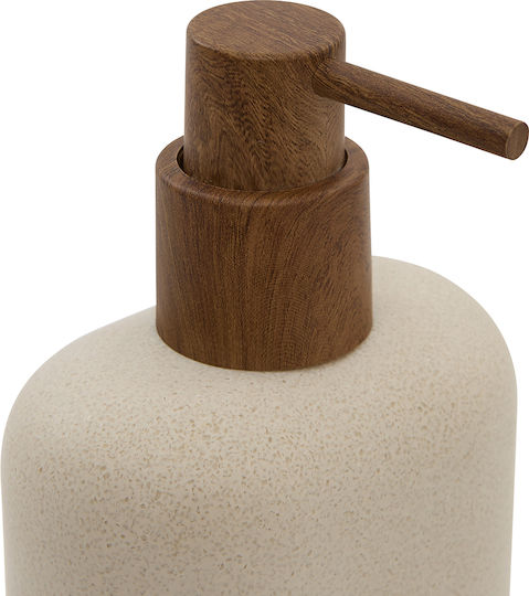 5Five Dispenser Πλαστικό Εκρού 350ml