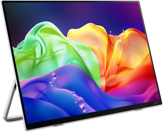 Acer PE160WUTs OLED HDR Touch Portable Monitor 16" 2880x1800 with 1ms GTG Response Time Silver