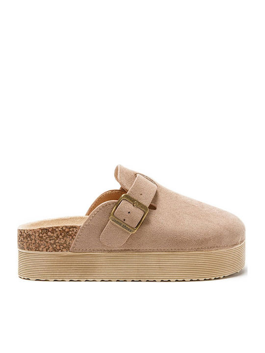 Jomix Women's Anatomic Clogs Beige