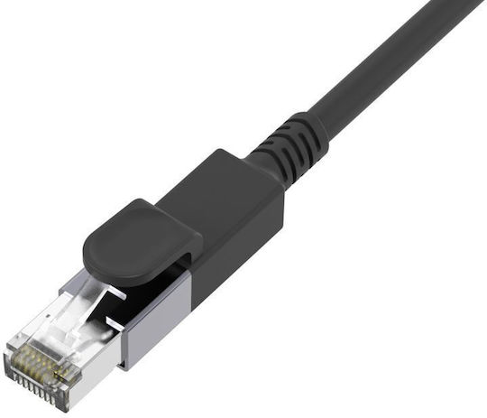 Equip U/UTP Мрежов Кабел Ethernet 1м Черен