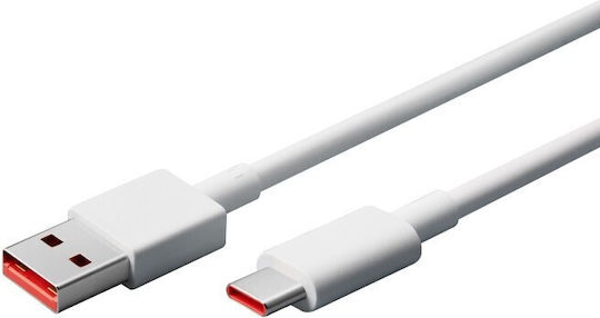 Xiaomi USB 2.0 Kabel USB-C männlich - USB-A / USB-C 120W Weiß 1m BHR6032GL