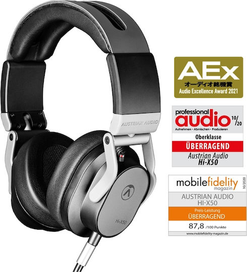 Austrian Audio Hi-X50 Ενσύρματα Over Ear Ακουστικά Μαύρα